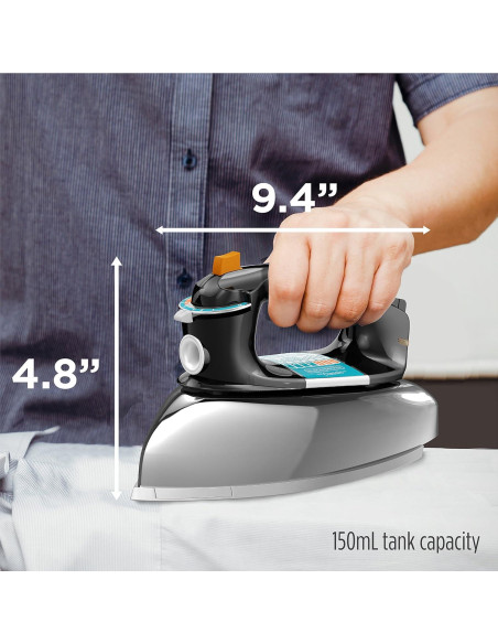 Plancha a Vapor BLACK+DECKER F67E-T Aluminio 8 Temperaturas