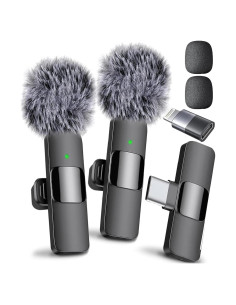 Mini Mic Pro - Micrófono Inalámbrico Lavalier para iPhone