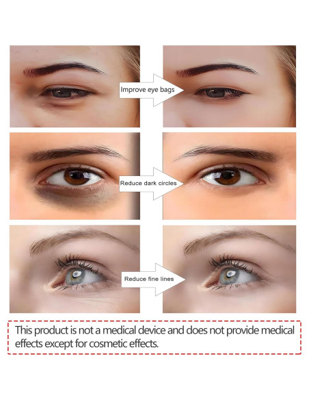 Gafas Masajeador de Luz Roja CIYEALLS para Ojos 3D Gafas Masajeador de Luz Roja CIYEALLS para Ojos 3D