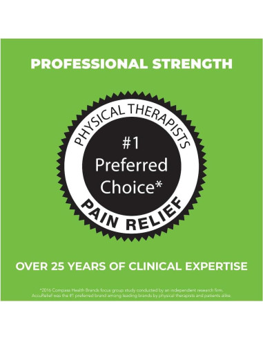 AccuRelief Estimulador TENS EMS Inalámbrico con Control Remoto