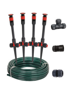 Eden Sistema de Riego 98063 con Aspersores Ajustables