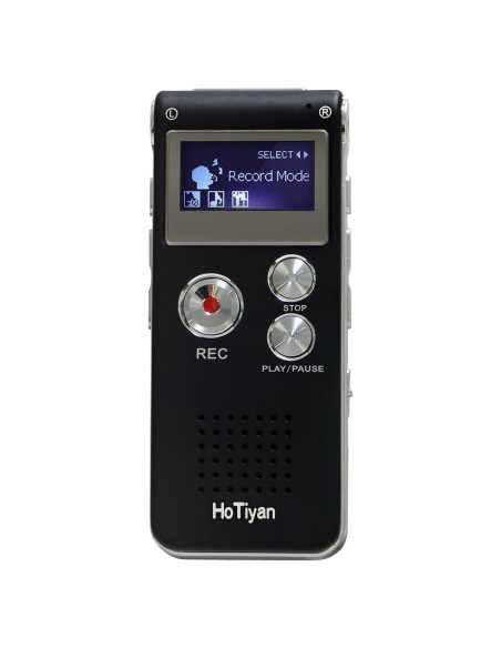 Grabadora de Voz HoTiyan 16GB Activada por Voz USB