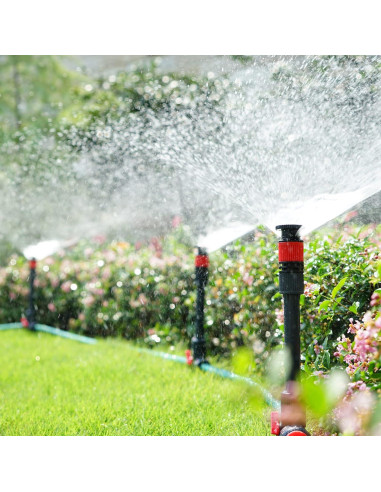 Eden Sistema de Riego 98063 con Aspersores Ajustables