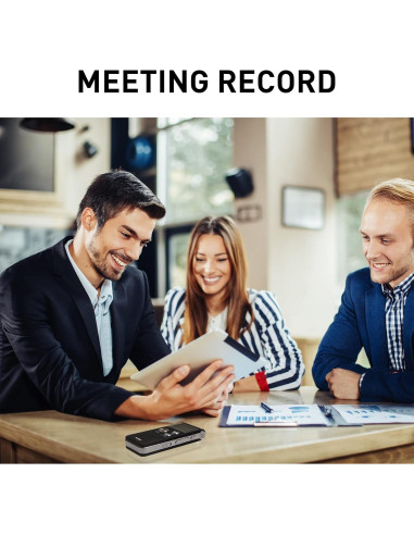 Grabadora de Voz HoTiyan 16GB Activada por Voz USB