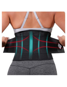 Faja de Soporte Lumbar NeoHealth - Ajustable y Cómoda