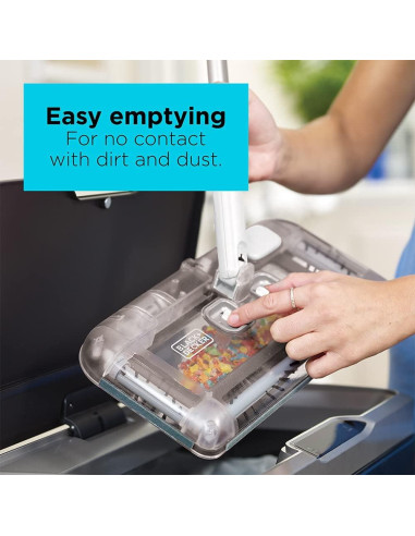 Barrendero de Piso Inalámbrico BLACK+DECKER HFS115J10 50 min