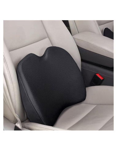 Almohada Lumbar Ergonómica SPRFUFLY para Auto - Espuma Memoria