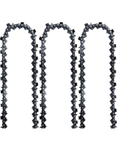 Cadena de sierra 3 piezas 15,24 cm para BLACK+DECKER 2
