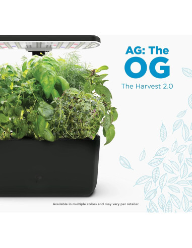 AeroGarden Harvest 2.0 Jardín Hidropónico 6 Cápsulas LED