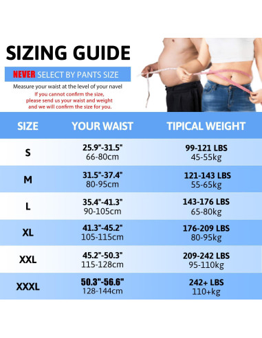 Faja de Soporte para Espalda Baja EGjoey - Mediana Gris