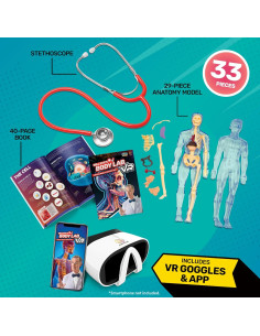 Kit de Ciencia VR Bill Nye - Laboratorio del Cuerpo 30 Piezas 2