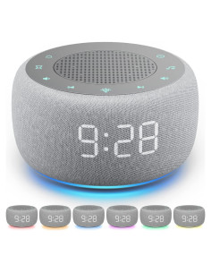 Reloj Despertador Buffbee 2-en-1 con Sonidos y Luces