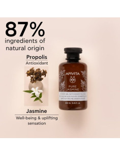 Gel de Ducha APIVITA Puro de Jazmín 250 mL - Hidrata y Limpia 2