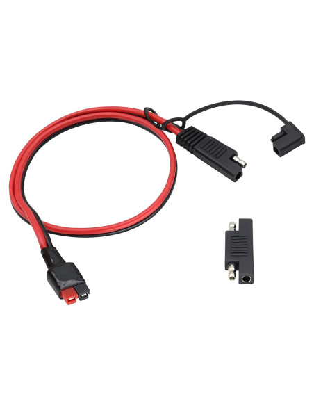 Adaptador Solar SAE 12AWG a Anderson 60cm HCFeng