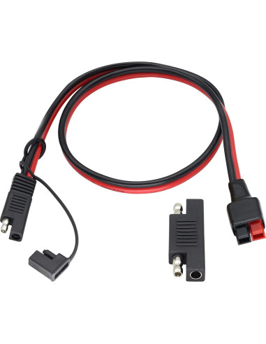 Adaptador Solar SAE 12AWG a Anderson 60cm HCFeng
