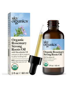 Aceite de Romero Orgánico Sky Organics 59 ml - Crecimiento Cabello