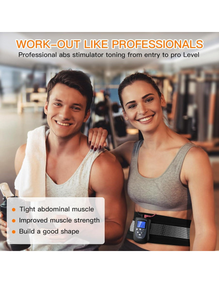 Cinturón Abdominal DOMAS EMS Tonificador de Músculos