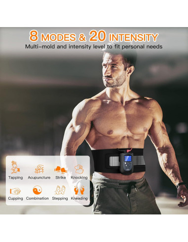 Cinturón Abdominal DOMAS EMS Tonificador de Músculos