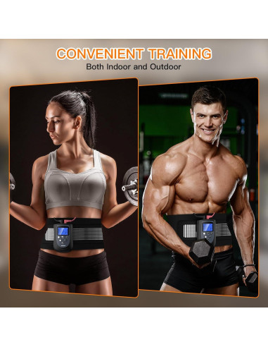 Cinturón Abdominal DOMAS EMS Tonificador de Músculos