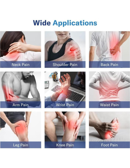 Alcedo Estimulador Muscular TENS EMS 41 Modos Alivio Dolor