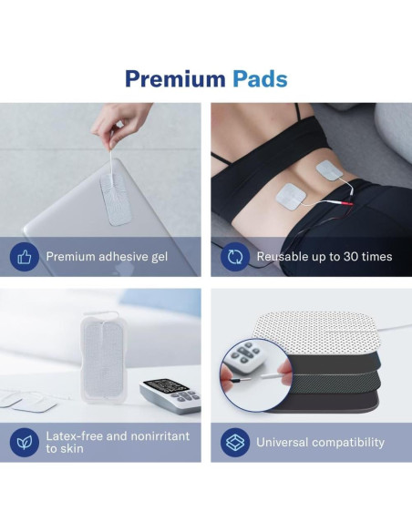 Alcedo Estimulador Muscular TENS EMS 41 Modos Alivio Dolor