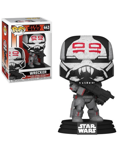 Figura de Vinilo Funko Pop! Wrecker Star Wars Bad Batch 9.5 cm
