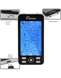 Masajeador TechCare Plus 24 Modos + Cinturón y Zapatos 2