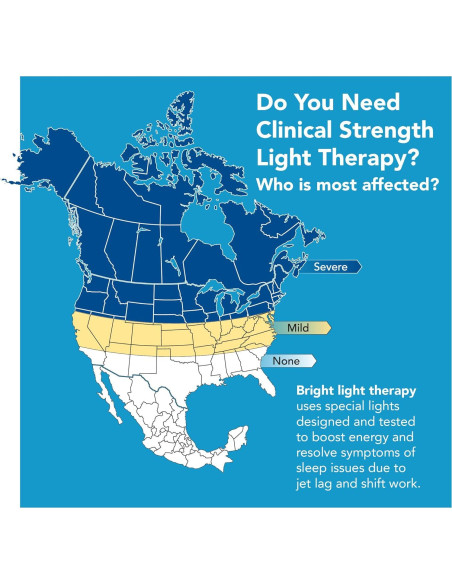 Lámpara de Terapia de Luz Carex Day-Light Sky 10000 LUX LED