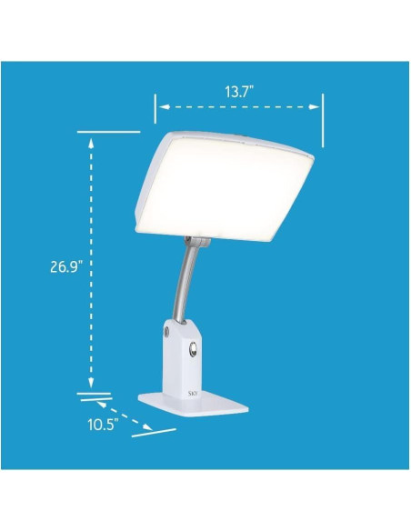 Lámpara de Terapia de Luz Carex Day-Light Sky 10000 LUX LED