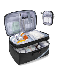 Bolsa de Almacenamiento Trunab con Cerradura Negra 30x20x15cm