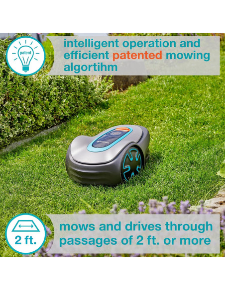 Cortacésped Robótico GARDENA SILENO Minimo 250 m Bluetooth