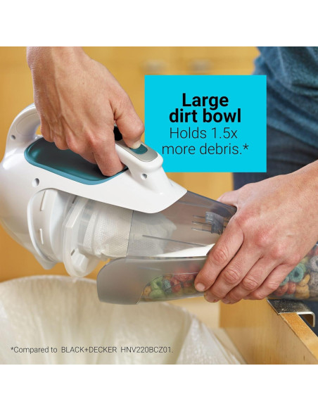 Aspiradora de mano inalámbrica BLACK+DECKER DustBuster 40L