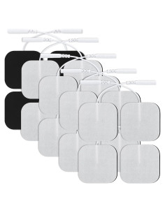 Pads Electrodos TENS AFDEAL 20 Piezas 5x5 cm Autoadhesivos