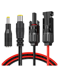 Cable Adaptador Solar ELECTOP DC 8mm 1.8M 14AWG para Generadores