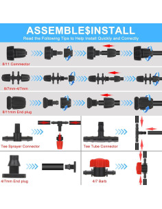 Kit de Riego por Goteo Ridegeek 50,29 m con Accesorios 2
