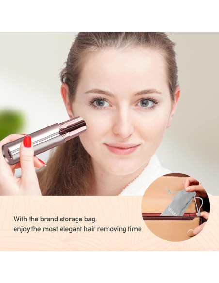 Removedor de Vello Facial SEIHAI con 2 Cabezas Repuesto