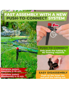 Sistema de Riego por Goteo CARPATHEN 30 Emisores 12,08 m 2