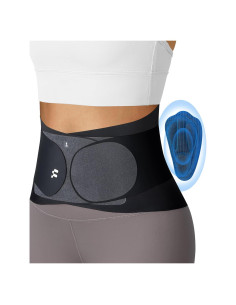 Faja Lumbar Fitomo Ultra Delgada 0.5mm con Almohadilla 3D