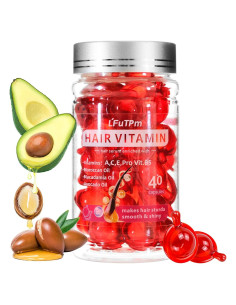 Suero Capilar LFuTPm 40 Cápsulas Vitaminas A, C, E, B5