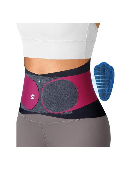 Faja de Espalda Fitomo L Rosa Ultra Delgada 0.5mm