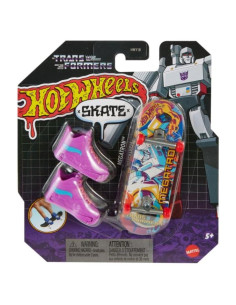 Patineta de Dedo Hot Wheels Transformers Megatron 17.8cm