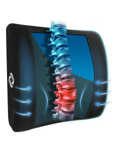 Almohada Soporte Lumbar Samsonite SA6086 Gel Enfriamiento