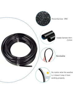 Sistema de Riego Garden Grid 20m con 20 Boquillas Ajustables 2