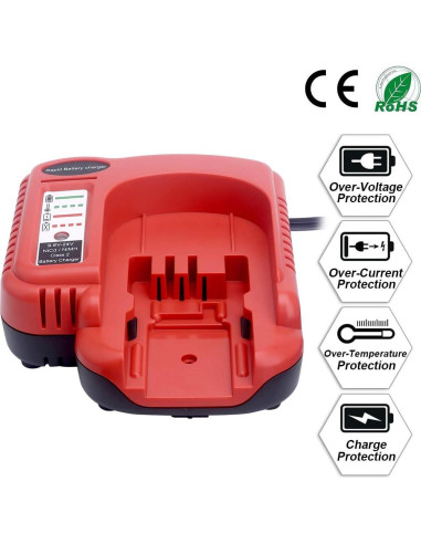 Cargador Rápido Lasica BDFC240 para Baterías 9.6V a 24V