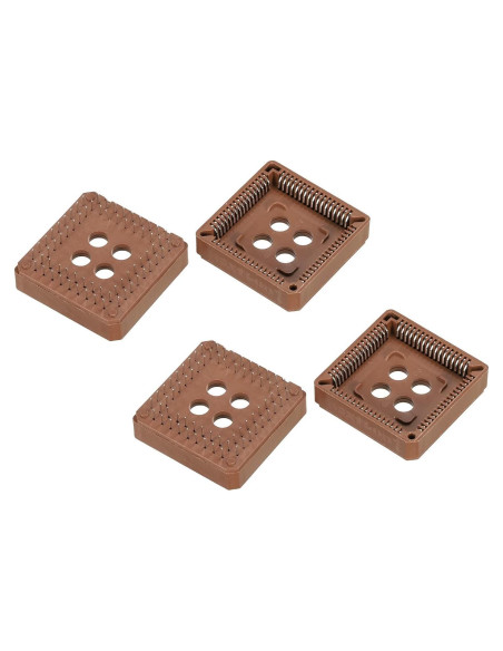 Zócalo IC PLCC68P PATIKIL 68 Pines 2.54mm Montaje PCB - 2 Pcs