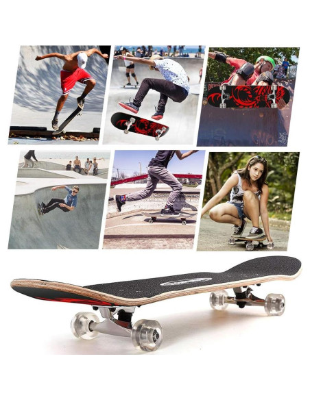 Patineta ChromeWheels Doble Kick 78,74 cm para Principiantes