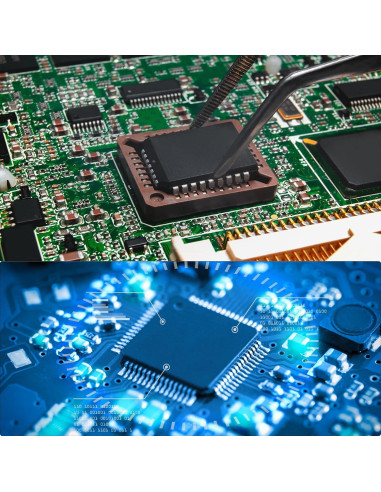 Zócalo IC PLCC68P PATIKIL 68 Pines 2.54mm Montaje PCB - 2 Pcs