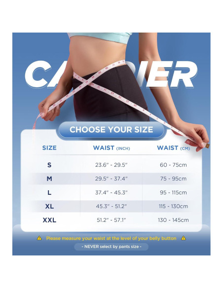 Faja Lumbar CAMRIER con Almohadilla 3D para Espalda Baja