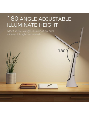 Lámpara de Terapia de Luz COTLIKE 10000 LUX LED Blanca