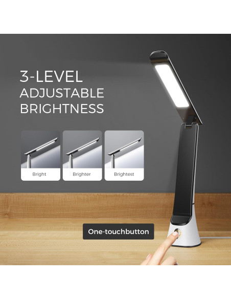 Lámpara de Terapia de Luz COTLIKE 10000 LUX LED Blanca Lámpara de Terapia de Luz COTLIKE 10000 LUX LED Blanca